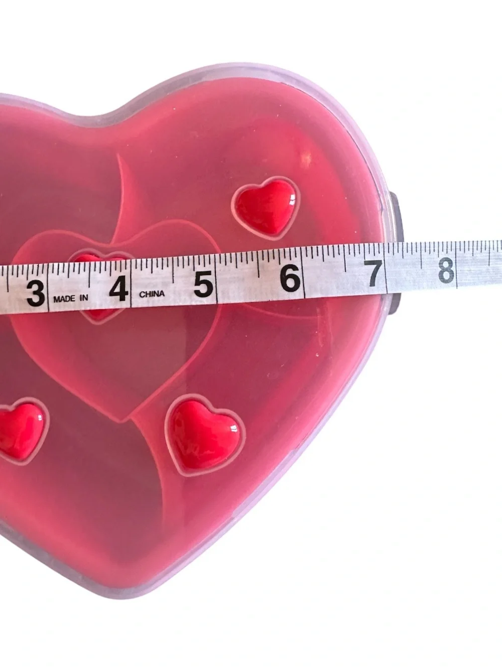 Heart Shaped Reusable Snack Box